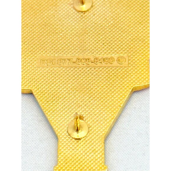 Rare Chicago Logan Square Lions Club 1923 "We Serve" Large Enamel - Picture 5 of 5